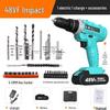 German Industrial Dual-Speed Lithium Battery Electric Drill and Screwdriver