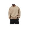 Nike Solid Color Crew Neck Loose Fit Long Sleeve Sweatshirt Men Tops Light-Brown CV0554-247