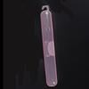 Portable Clear Toothbrush Storage Box with Hook for Travel