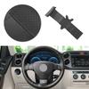 Black Perforated Microfiber Leather Car Styling Steering Wheel Cover Trim For VW Golf 5 Jetta MK5 Passat B6 Tiguan 2007-2010