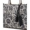 Daks Navy Flower Embroidery Jacquard Large Tote Bag Dcba5f655n2