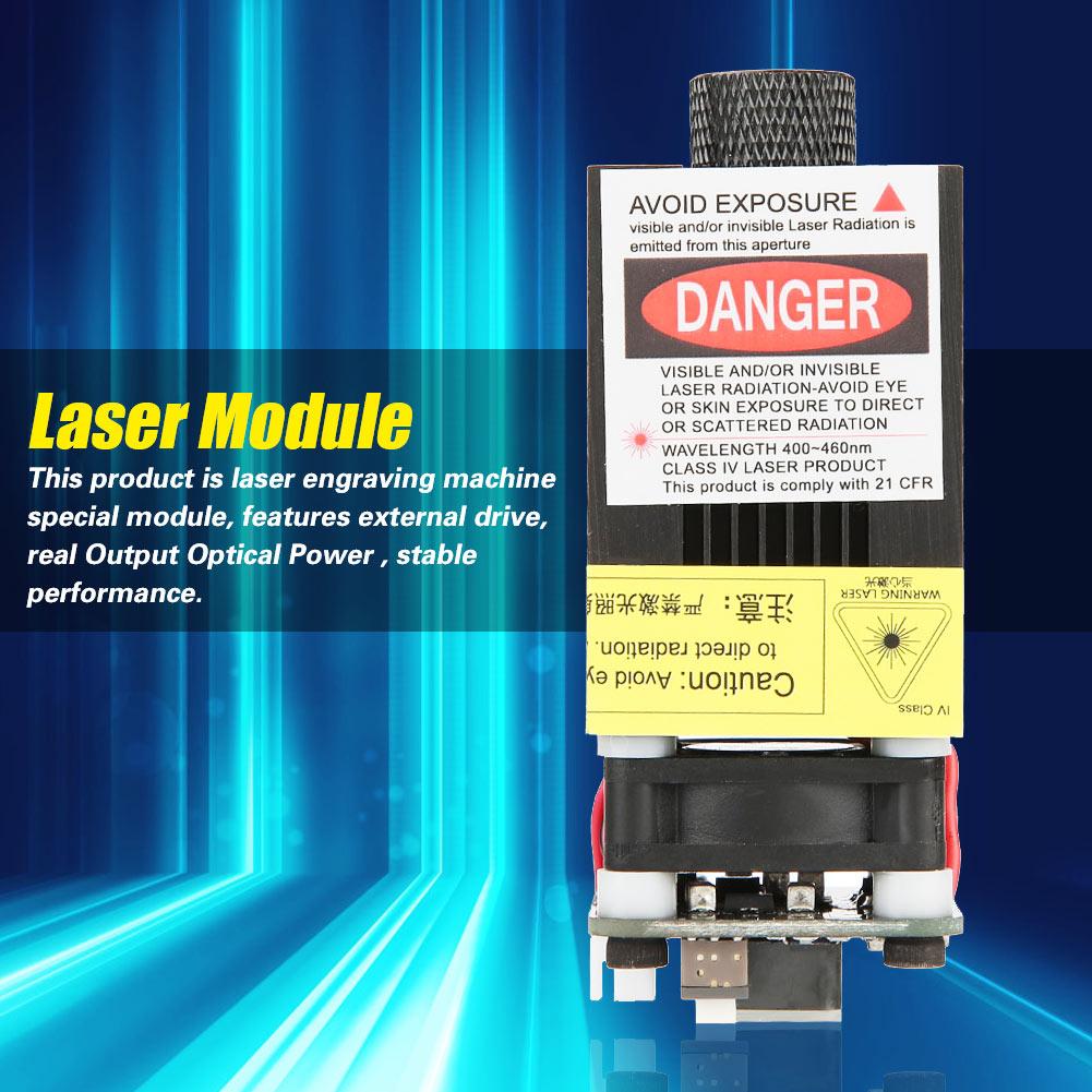 445nm 500mW Blue Laser Module for DIY CNC Cutter Engraving Engraver
