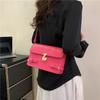 Stylish Urban Chic Small Handbag For Women In Classic Black White Brown Blue And Rose Colors