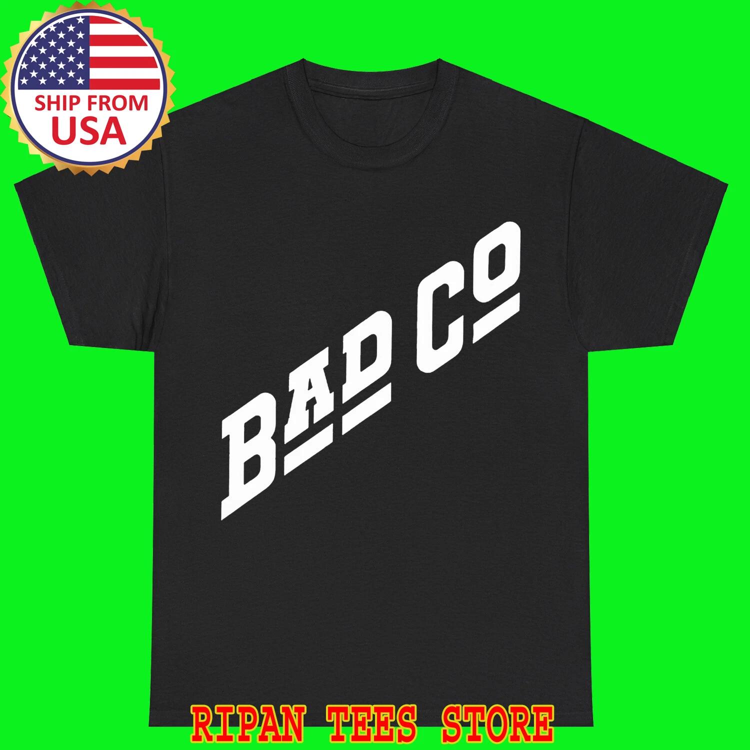 BAD CO Bad Company Black T-Shirt Tee Top Unisex M