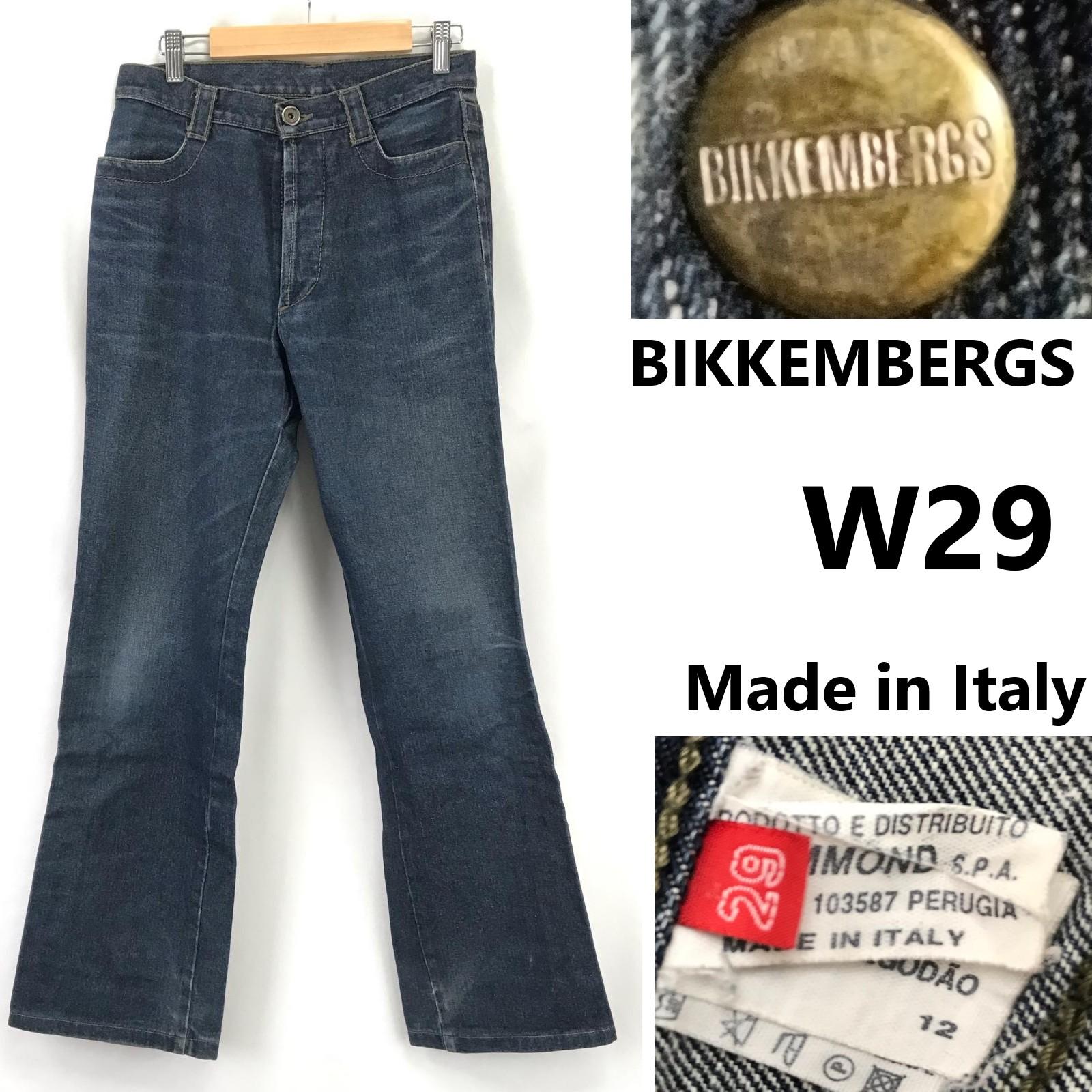 

BIKKEMBERGS Denim Pants [Italy/W29/M/81cm Inseam/Dark Blue] Pants Trouser(USED)
