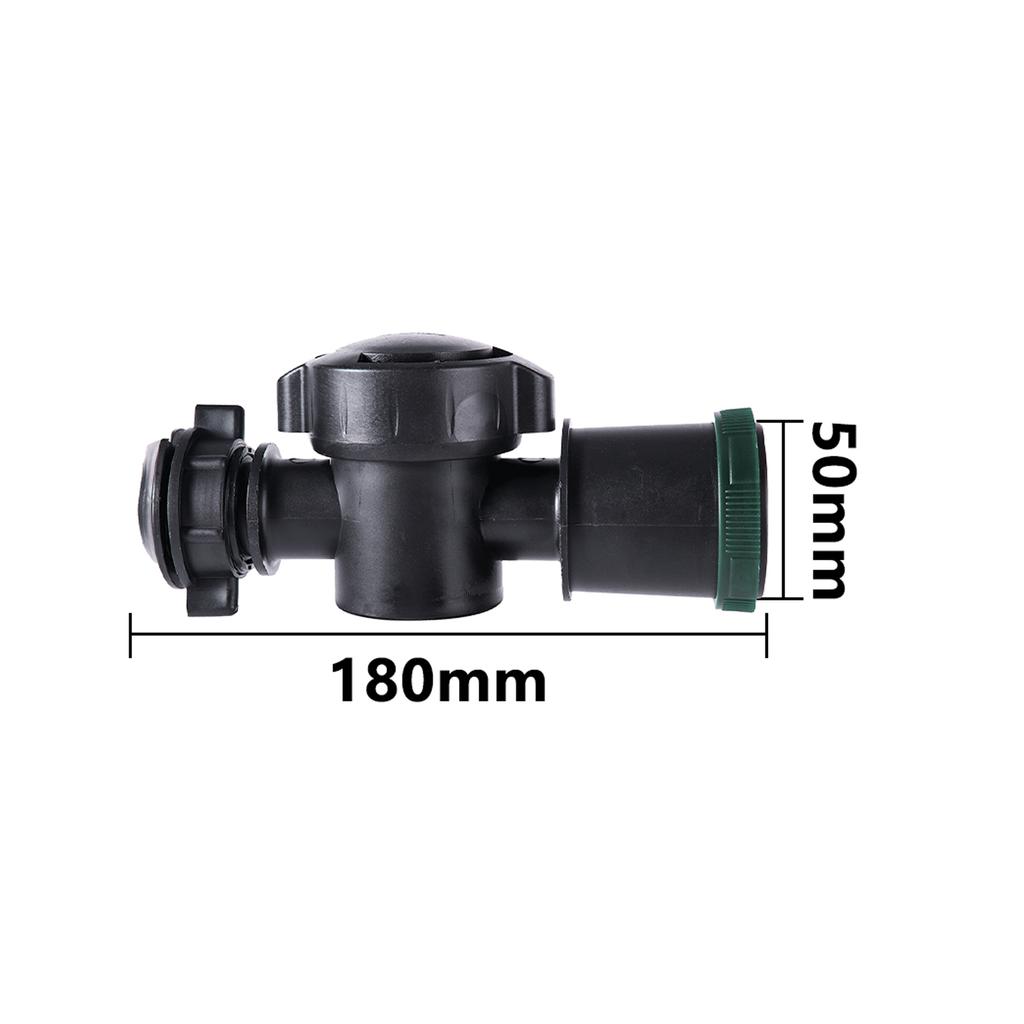 20/25/28/32/40/50/63mm Drip Irrigation Bypass Valve Plug-in Valve Barbed Switch Valve Drip Pipe Parts Irrigation Water Pipe Join