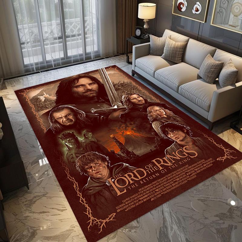 Middle-earth's Epic Saga carpet Living room and bedroom mats Suitable for all seasons Bathroom mat Art Protective pad