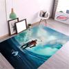 New Shelves ! DC Classic Aquaman Carpet, Bedroom Floor Living Room Bed Mat, Non-slip Exquisite Home Decor, Machine Washable Rug