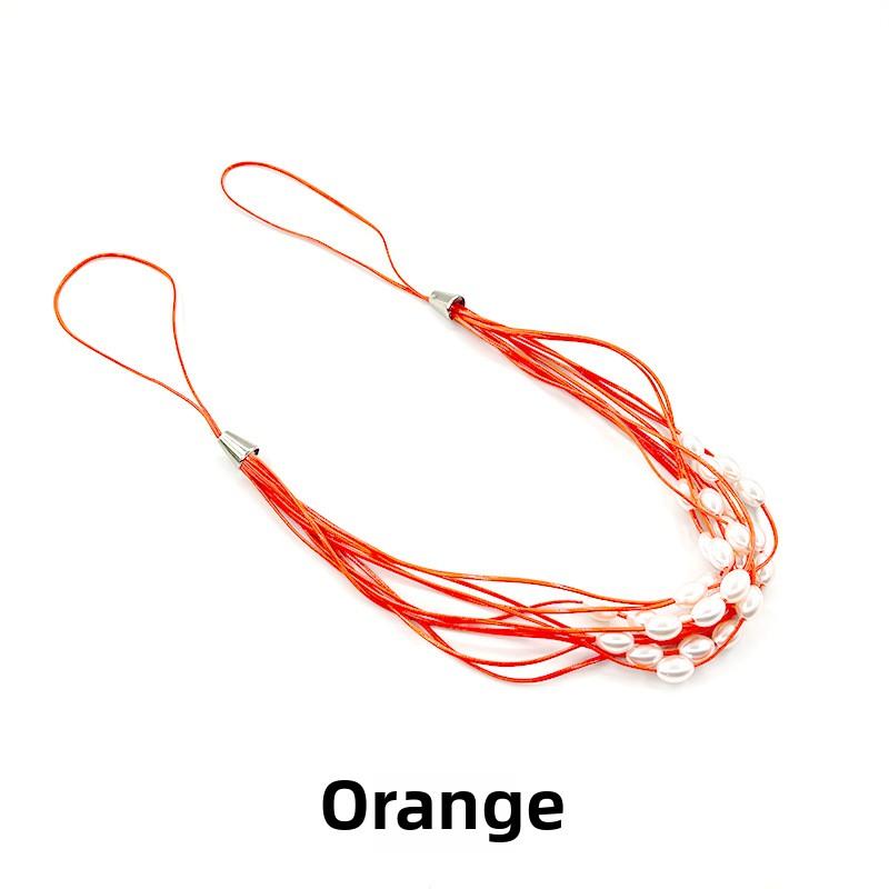 Curtain Ties and Pearl Ties Embellish The Country-style Curtain Decoration with Wheat and Rice Grains