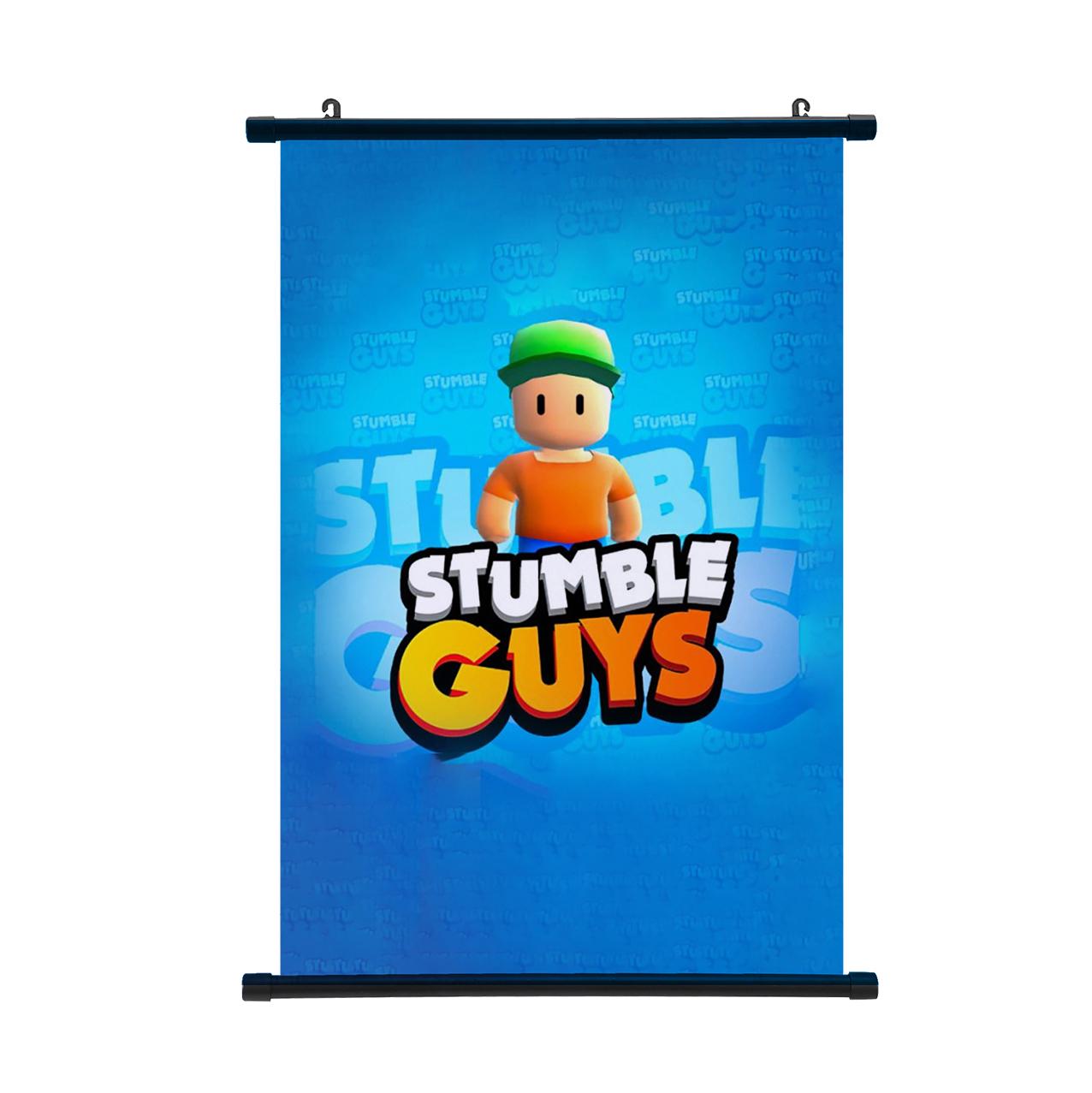 

Stumble Guys Настінний плакат Скрол Аніме Stumble Гра Домашній декор Косплей Настінний живопис Вітальня Спальня Декор Постер 30*45cm червоний