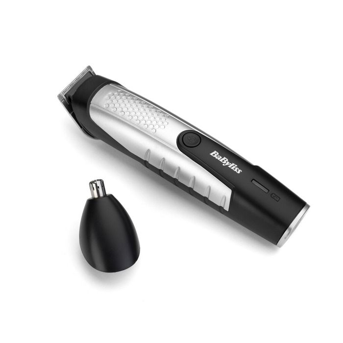 Men's Clipper Babyliss T812E Lithium Power BLACK SILVER