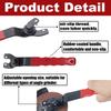 High Carbon Steel Adjustable Wrench for Angle Grinder, Universal Adjustable Wrench for Grinding Machine, Red Color