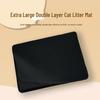Extra Large Double Layer Cat Litter Mat with Anti-Splash and Leak Control
