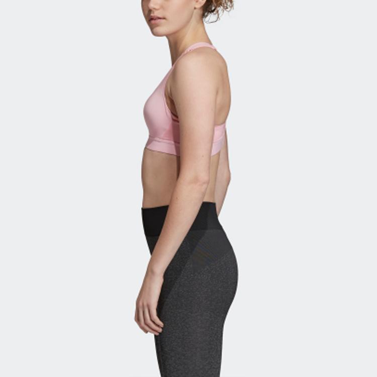 Adidas High-Intensity Fitness Training Sports Bra Women Underwear Pink EI0646