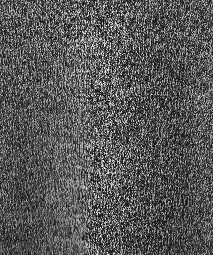 JOJILONG Jn318 Herringbone Knit Pullover - Dark Gray Melange