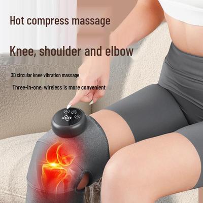 Elektrisch beheizbare Knieschoner: Gelenkkompression & Therapie-Massagegerät