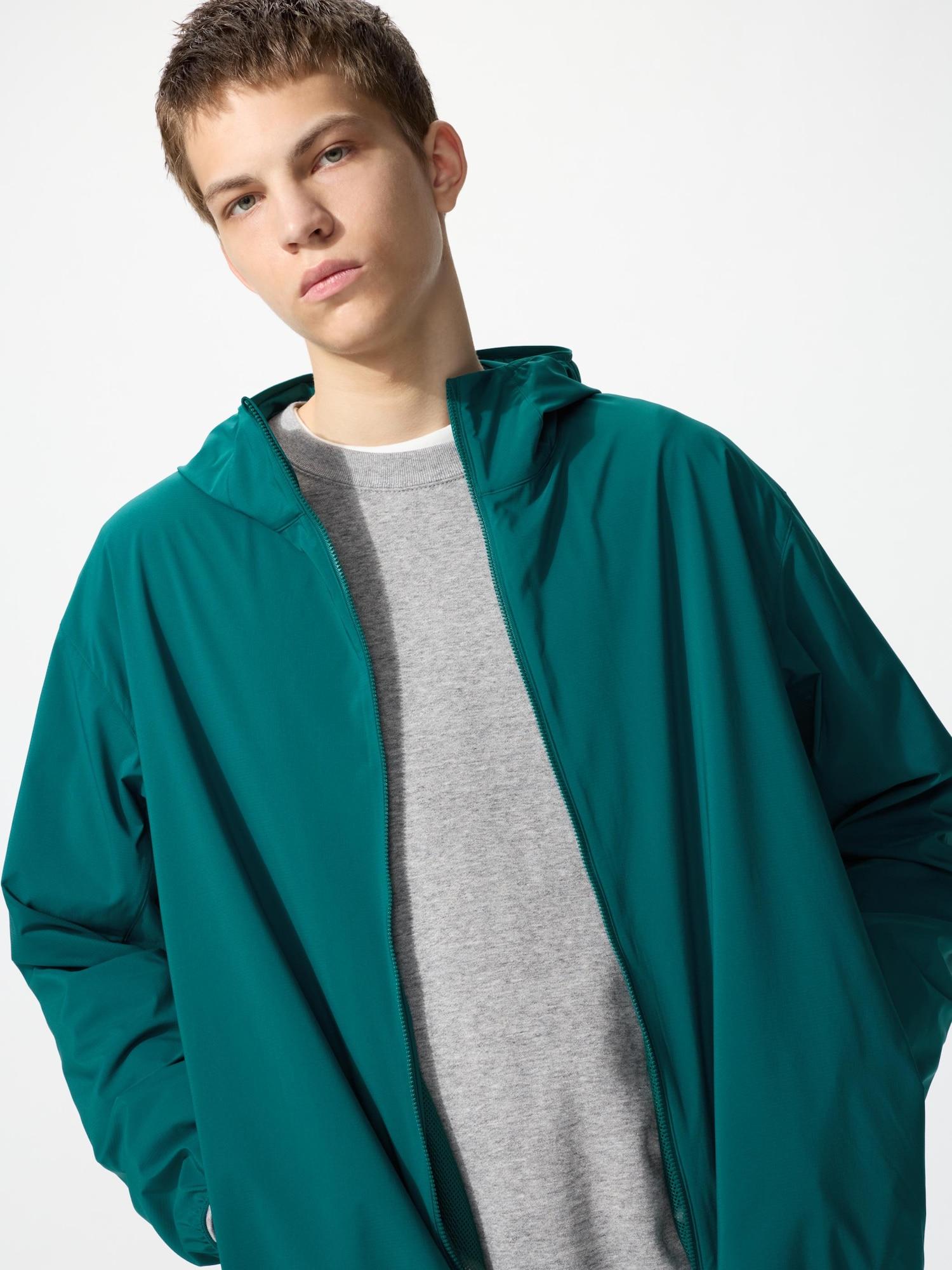 

Uniqlo Japan Pockable Uv Cut Hoodie Nanodesign 55 GREEN/XS