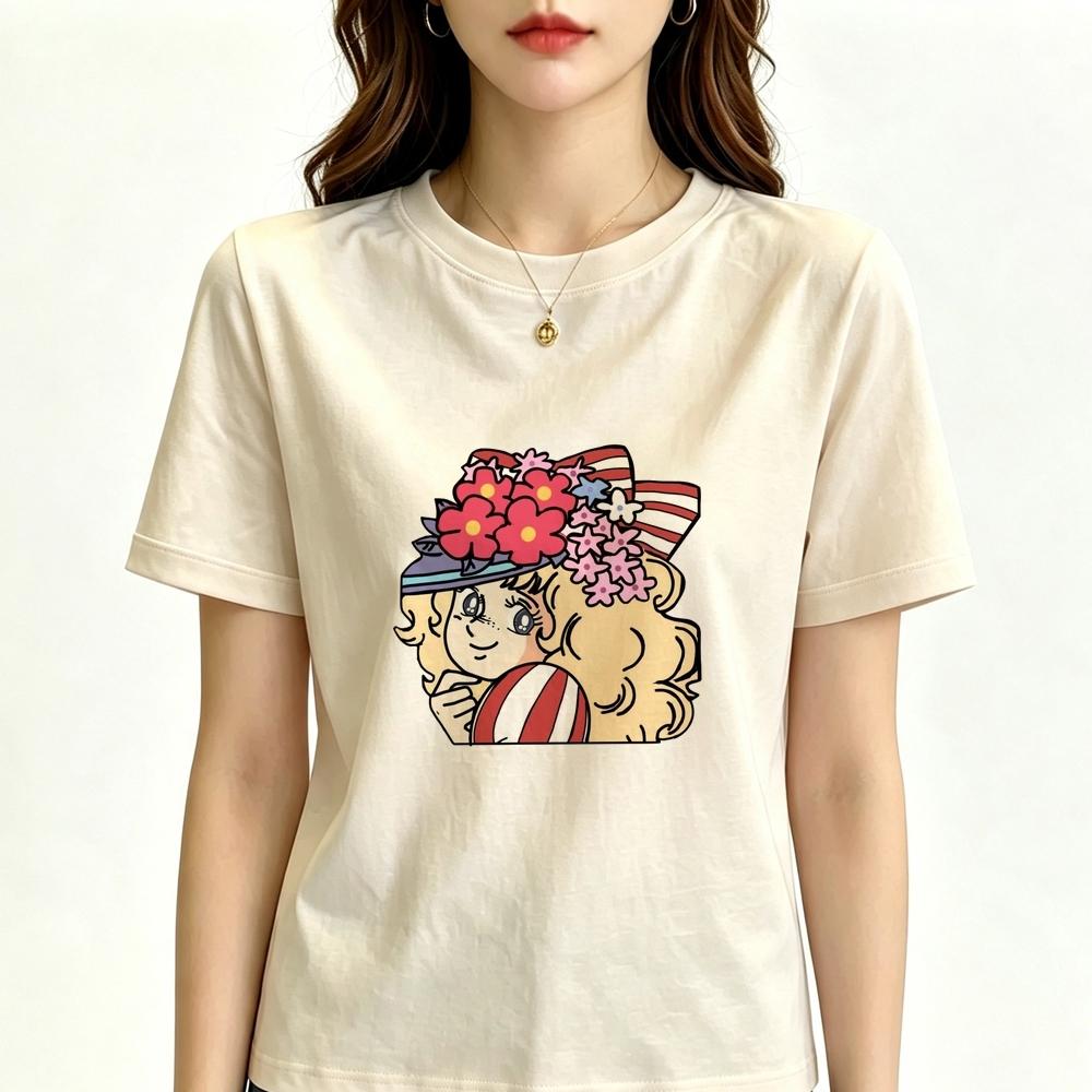 Candy Candy Anime tshirt Women meme anime aesthetic graphic t shirt gyaru streetwear Unisexga japanese japan