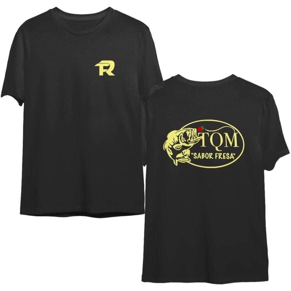 Fuerza Regida TQM Vintage Look Playera Regional Mexicano Unisex T-shirt S чёрный