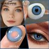Eyeshare Colored Contact Lenses Blue Eye Makeup Contact Lenses Annual Comfort Green Colored Contact Lenses Gray Natural Colored Soft Lenses 1 Pair