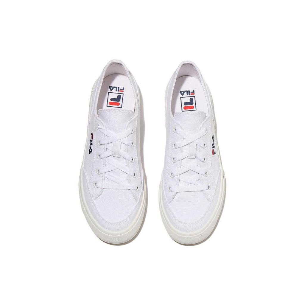 FILA Tarp Lo Comfortable Versatile Low-Top Canvas Shoes Unisex sneakers White 1XM01962F_125