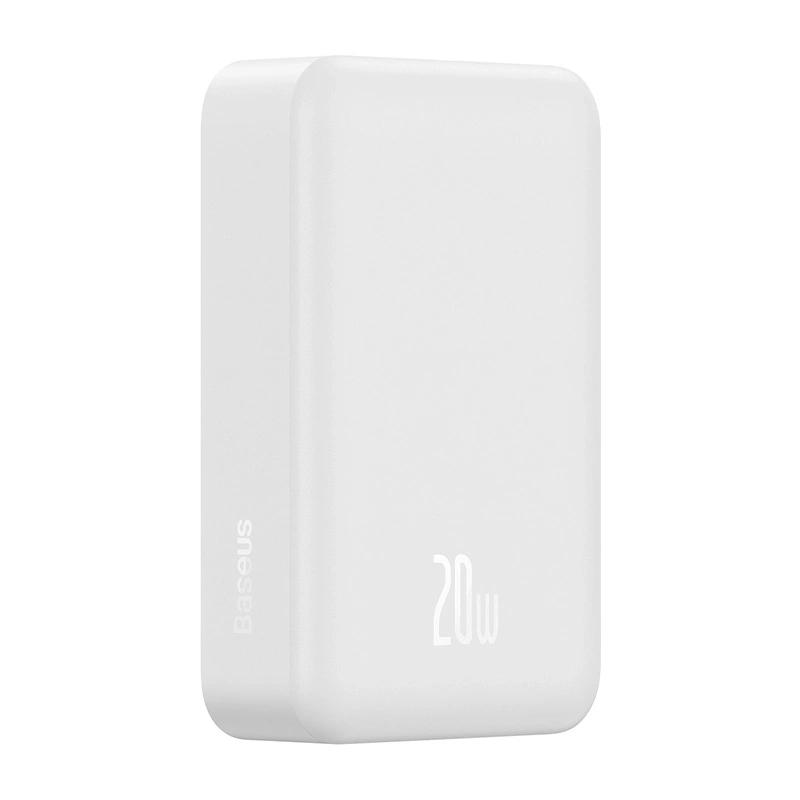Powerbank Magnetyczny Baseus Magnetic Mini 20000Mah, Usb-C 20W Magsafe (Biały)
