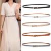 1Pc Solid Color Ladies Skirt Skinny Leather Thin Women Fashion Dress Waist Belt