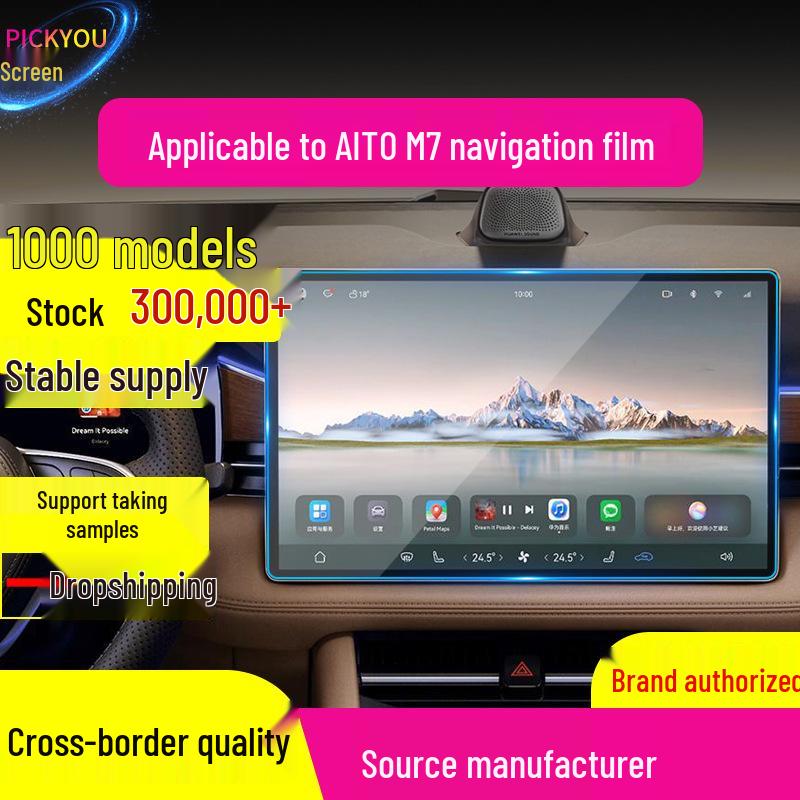 AITO M6 Tempered Film: 26 Model-Compatible Navigation Screen Protector