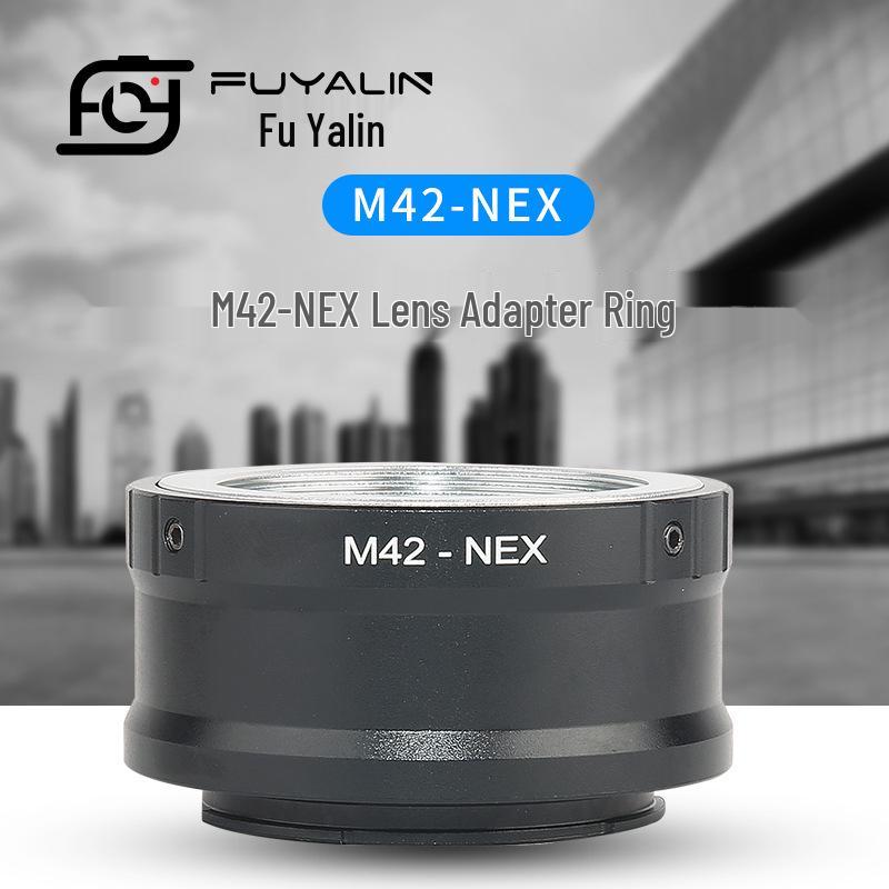 FUYALIN M42-NEX Adapter for M42 Lenses to A7/A7R E-mount Manual Focus