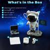 Astronaut Galaxy Projector, Star Projector with 12 Space Films, Planetarium Projector Night Light Ceiling Nebula for Kids Gifts