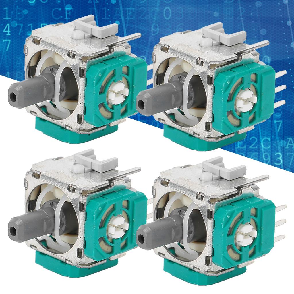 4Pcs 3D Analog Potentiometers Joystick Thumb Grip Replacement Controller for XBOX One