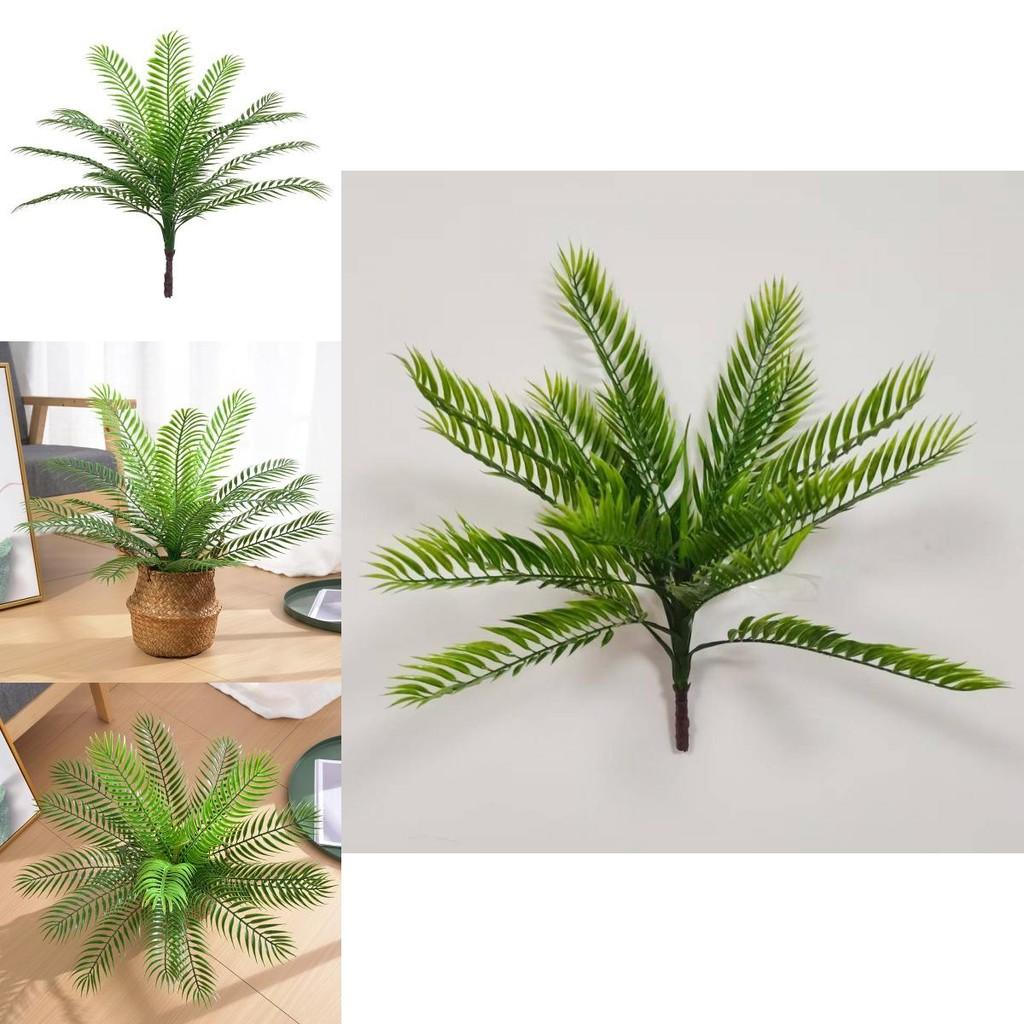 Artificial Plant Dypsis Lutescens Leaf Wall Decor For Home Interior