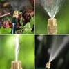 5Pcs Windproof Garden Sprayer Universal Dust Removal Irrigation Nozzles Cooling System Brass Atomizing Misting Nozzle