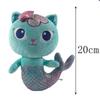 Hot Gabby Dollhouse Plush Toy Mercat Cartoon Stuffed Animals Smiling Cat Car Hug Gaby Girl Dolls Kids Birthday Gifts Cuddly Fluffy Huggable Kawaii