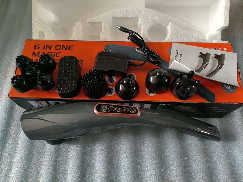 Kabelloses Delfin Handmassagegerät: Hammer-Vibration für Nacken- und Halswirbelsäulen-Entlastung