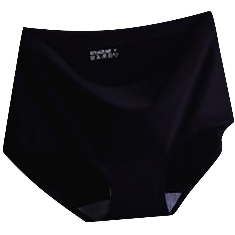 

Женские трусики, шелковистое нижнее белье, бесшовное нижнее белье, треугольные женские трусы, большие ярды L чёрный