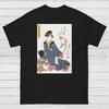 Ukiyo-e Geisha T-Shirt: Japanese Woodblock Art, Plum Garden