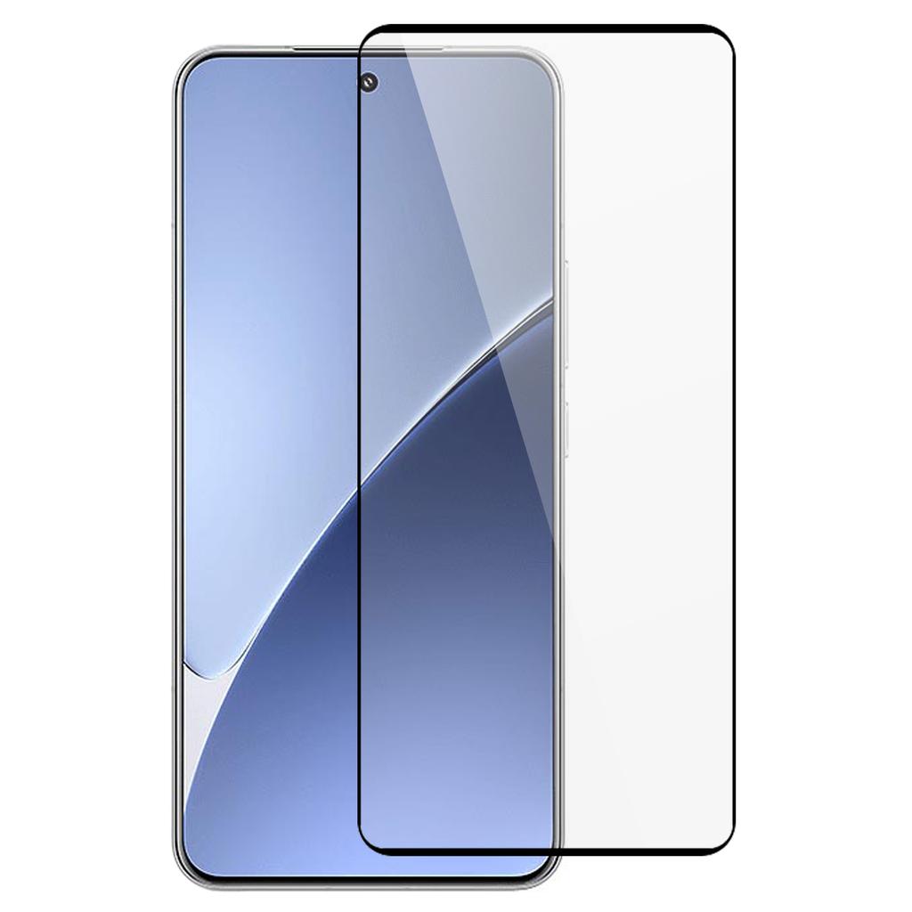 For Xiaomi 15 Pro Screen Protector Side Glue Silk Printing Tempered Glass Film Support Fingerprint Unlock