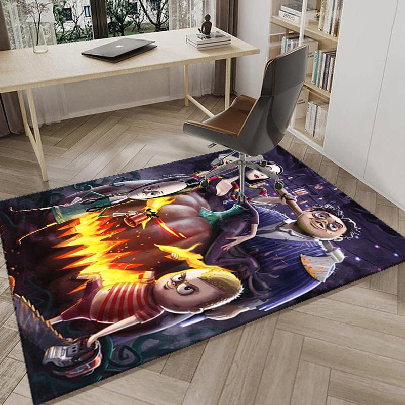Gothic Adams Carpet, Chair Rug,Rug for Office Bedroom living rooms, Doormat decor Fan Gift Christmas Gift