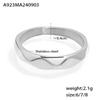 Anillo de Diamante Elegante y Sencillo para Apilar para Mujer