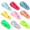 Handmade Braided Cotton Rope Dog Toy Slipper for Small Puppies Chew Resistant Dental Cleaning Teeth Healths Playing Fun