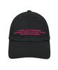 LUVISTRUE Py Lettering Mesh Cap(Black)