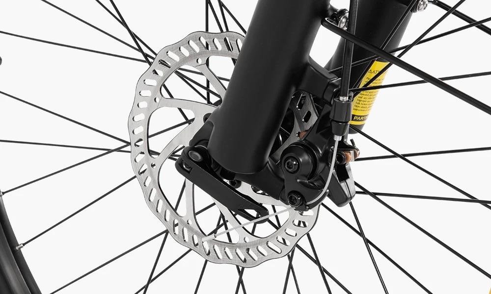 DYU C1 Electric Bicycle, 48V 10AH Battery, 350W Motor, 26 Inch Tires, Max Speed 25 km/h, 55 Range, E-Bike