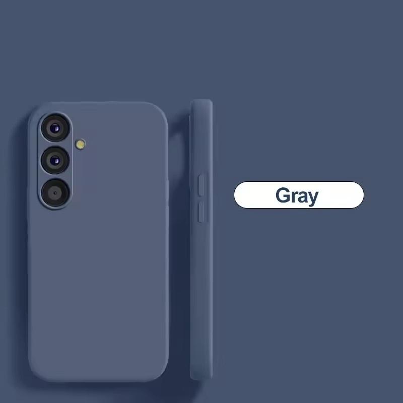 Kamerabeskyttelse Mykt Telefondeksel for Samsung Galaxy A05 A15 A25 A35 A55 5G Flytende Silikon Par-deksel A 15 4G A55 A25 Global