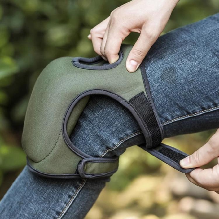 Ergonomic Knee Protection Gear Ventilated Design Gardening Household Use Reinforced Polyester Fiber Cushioned Mat