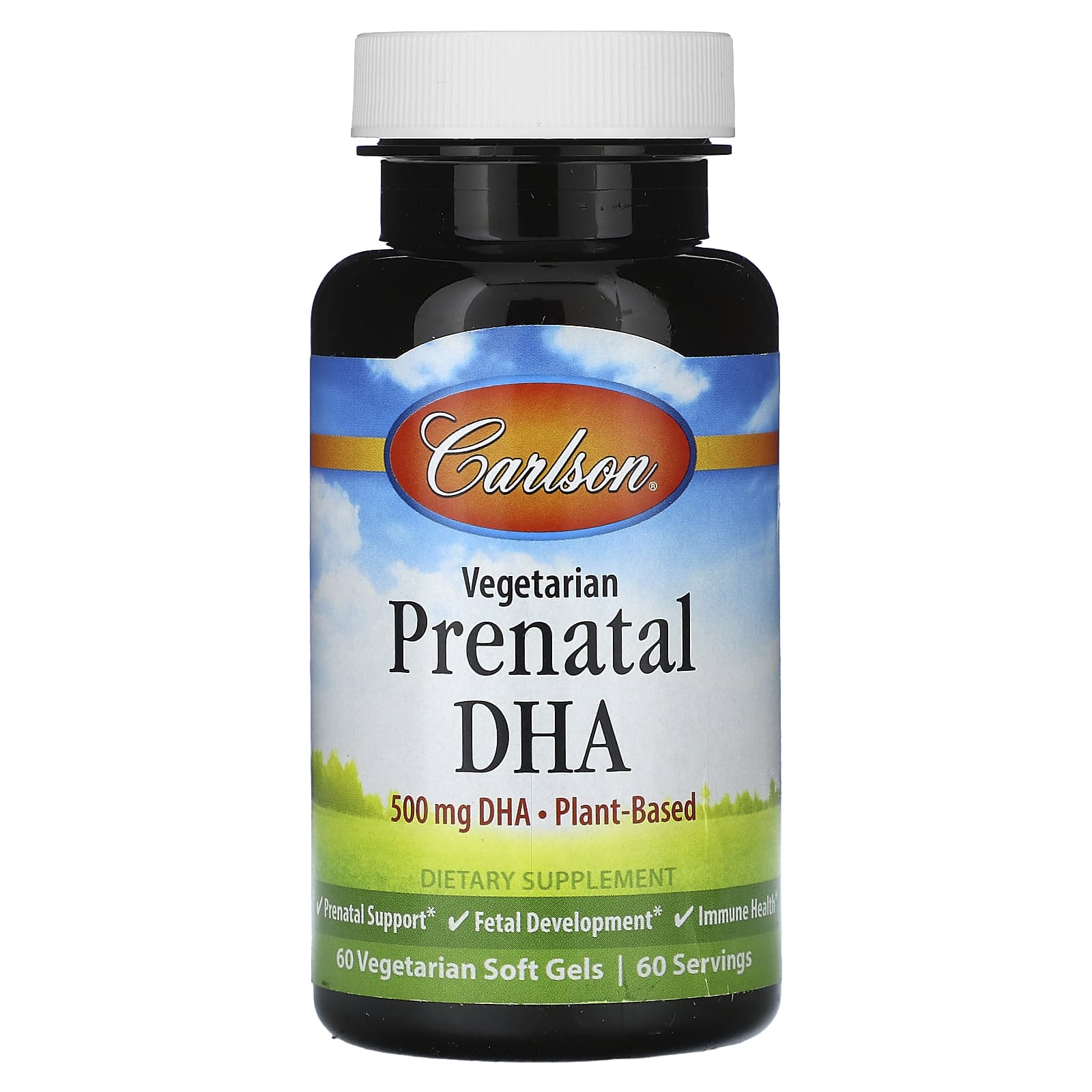 

Plant-Based Dha for Pregnancy, 500Mg, 60 Veggie Softgels