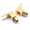 Plugs Banana Plug Y Type Speaker U Spade Connector Connector Plug Banana to Spade Adapte Spade Plug