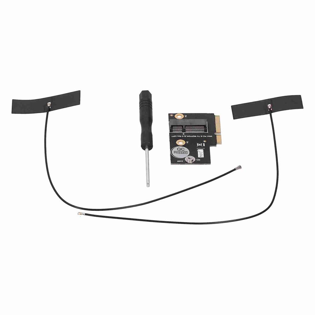 M.2 NGFF Key E to LowProfile Mini PCIE Adapter Wifi Converter for intel AX200Lenovo Y510P