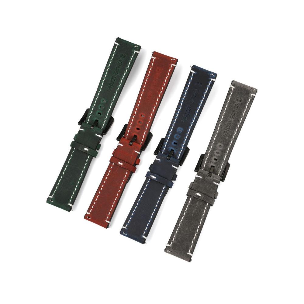 Quick Release Watch Strap Genuine Leather Watchbands Bracelet Wrist Belt  Watch Accessories Belt