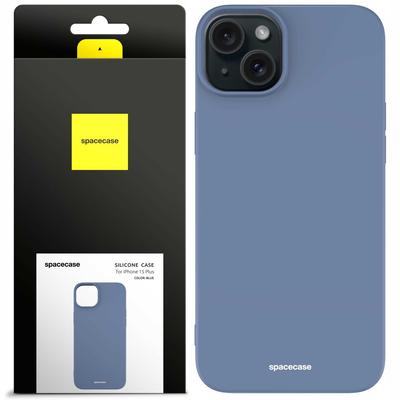 Sc Silicone Case Iphone 15 Plus Blue